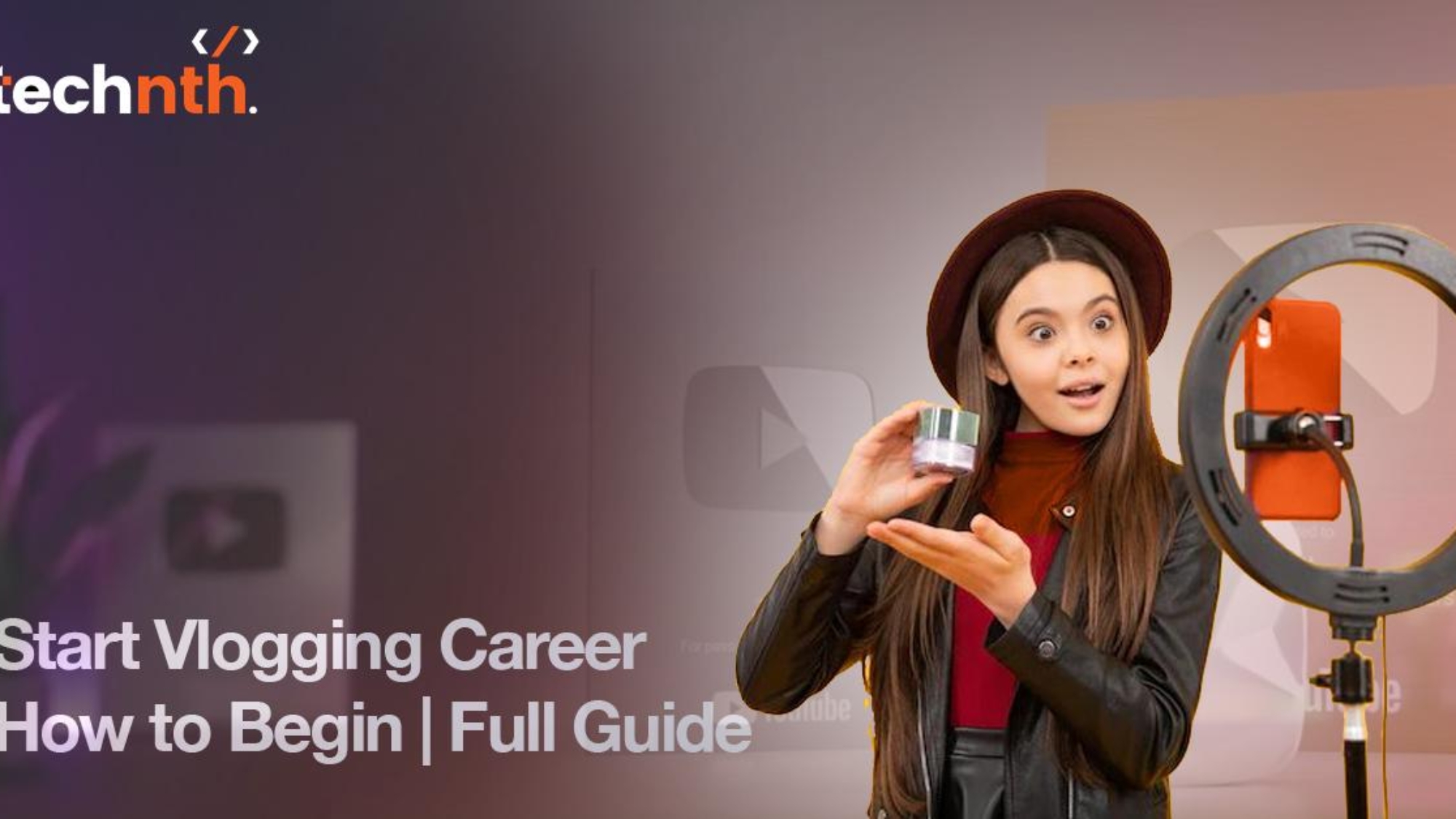 Start vlogging career Featured Image